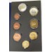 VATICAN 2006 . EURO SOPECIMEN PATTERN SET OF 8 COINS . POPE BENEDICT XVI